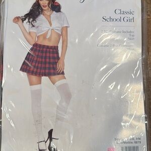 Leg Avenue Sexy School Girl Women’s Costume - Brand New